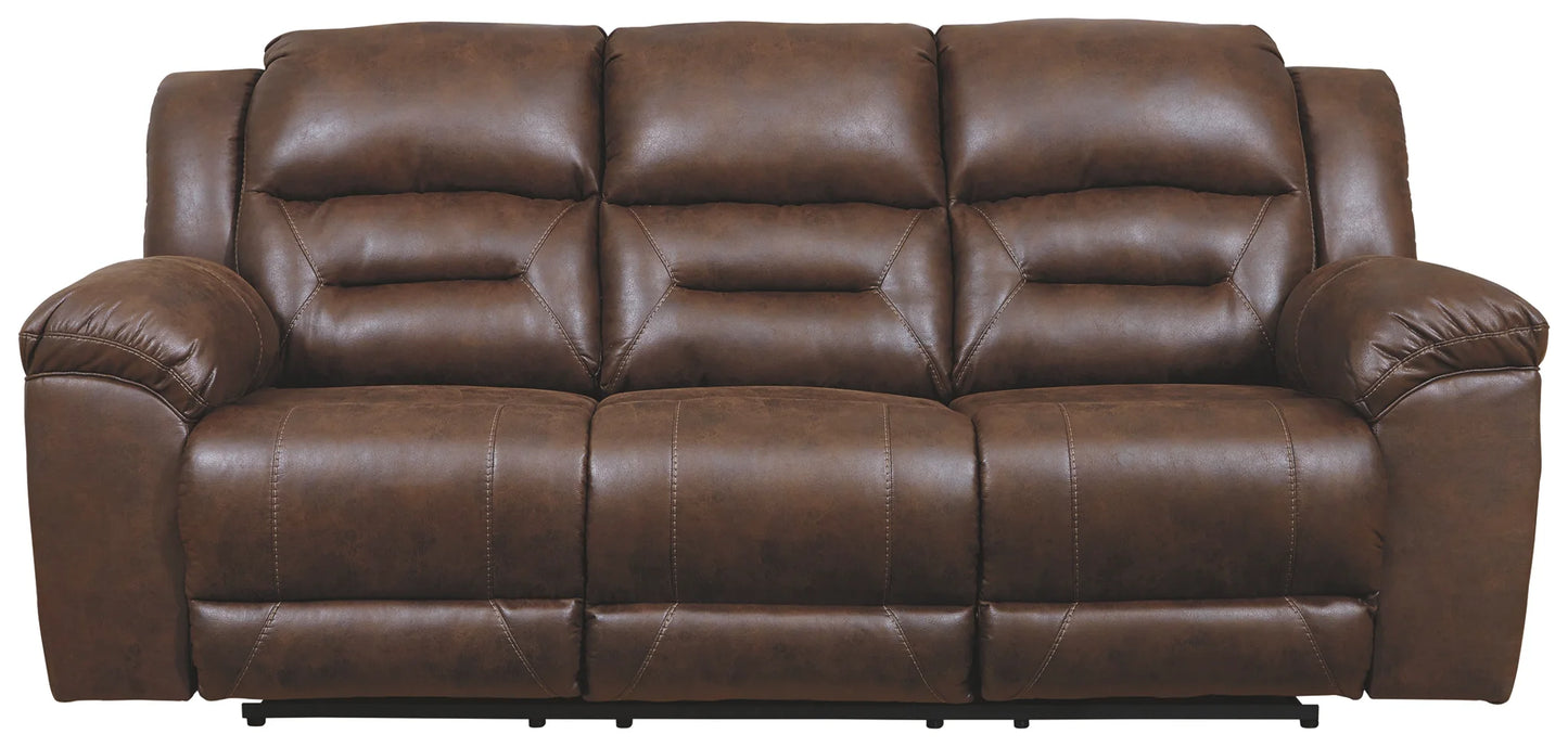 Stoneland - Chocolate - Reclining Sofa
