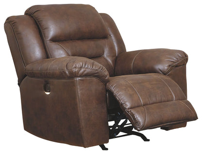 Stoneland - Chocolate - Power Rocker Recliner