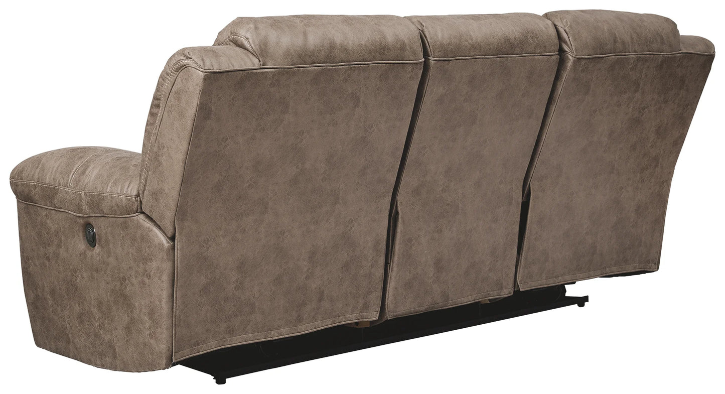 Stoneland - Light Brown - Reclining Power Sofa