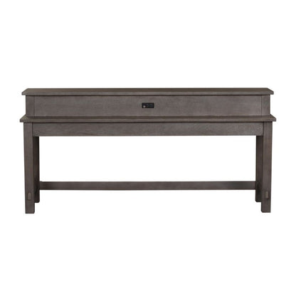 Modern Farmhouse - Console Bar Table - Gray