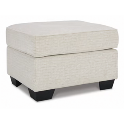 Cashton - Snow - Ottoman