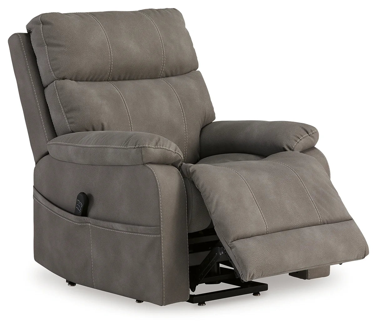 Next-gen Durapella - Slate - Power Lift Recliner