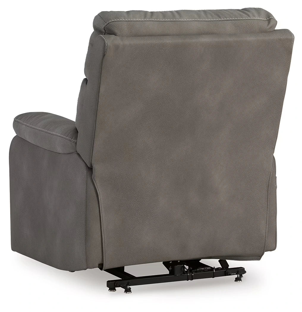 Next-gen Durapella - Slate - Power Lift Recliner