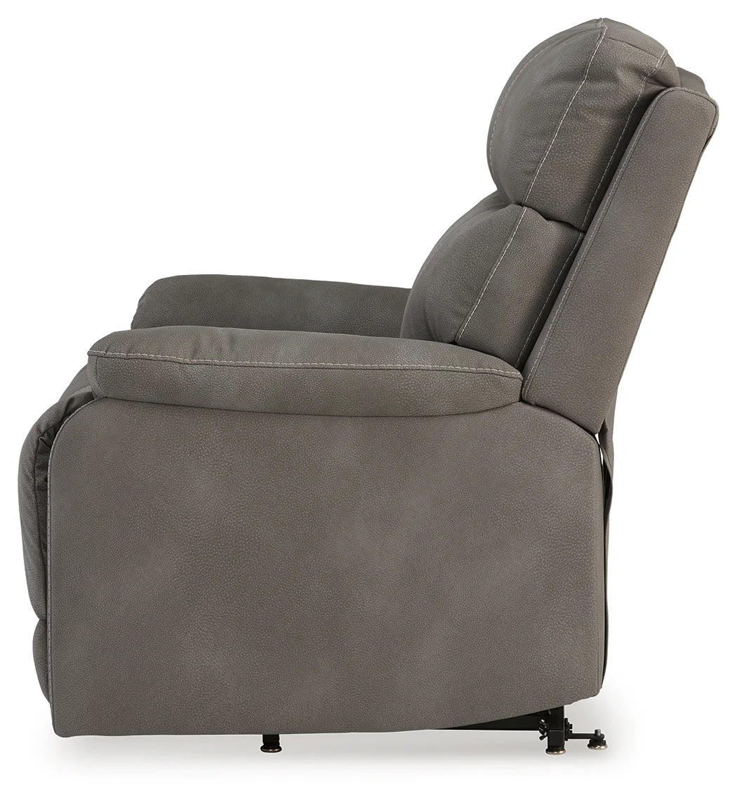 Next-gen Durapella - Slate - Power Lift Recliner