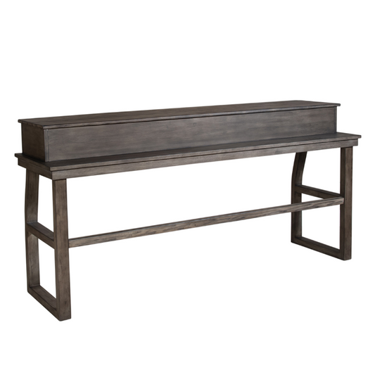 Hayden Way - Console Bar Table - Washed Gray