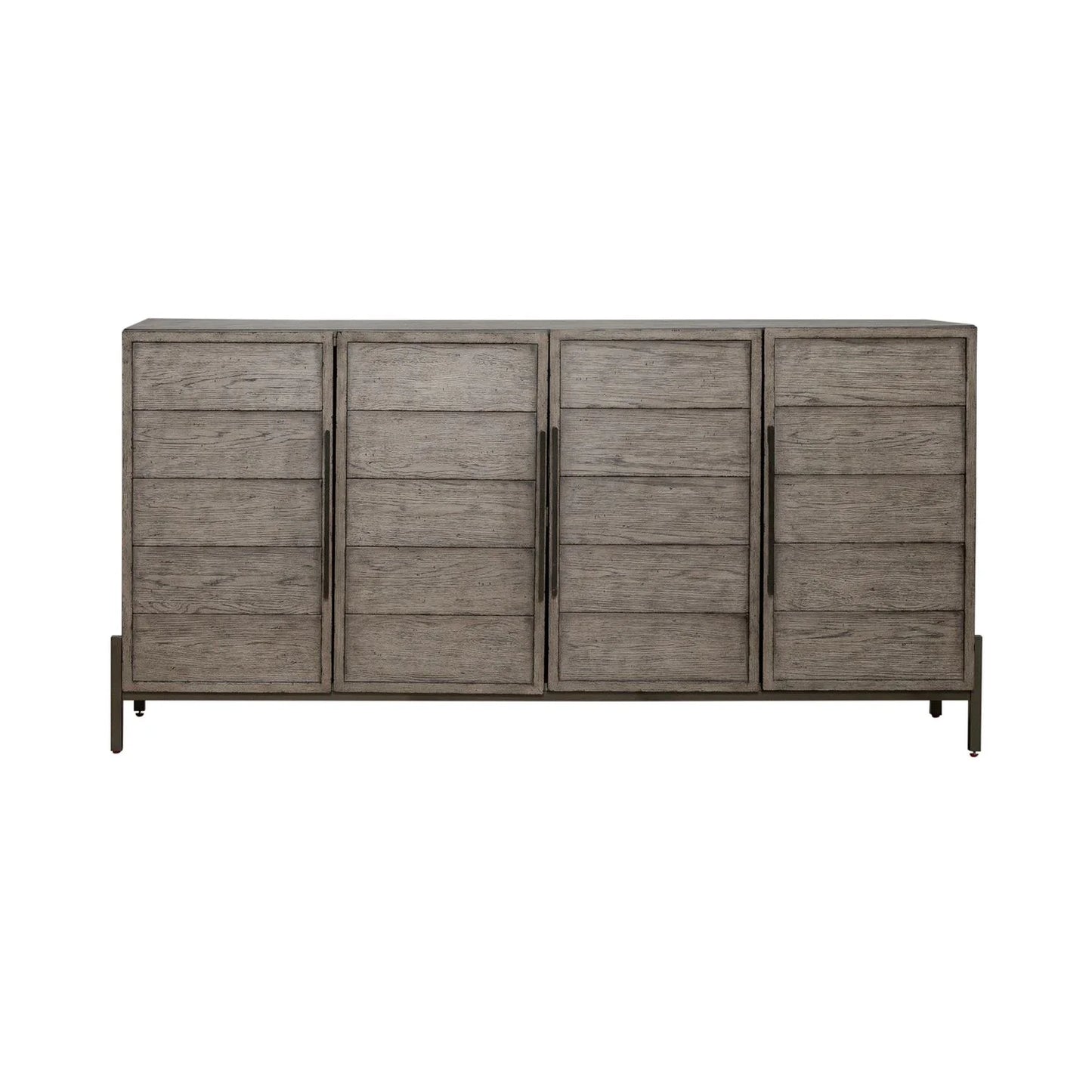 Pelicans Buff - 74" Accent TV Console - Gray