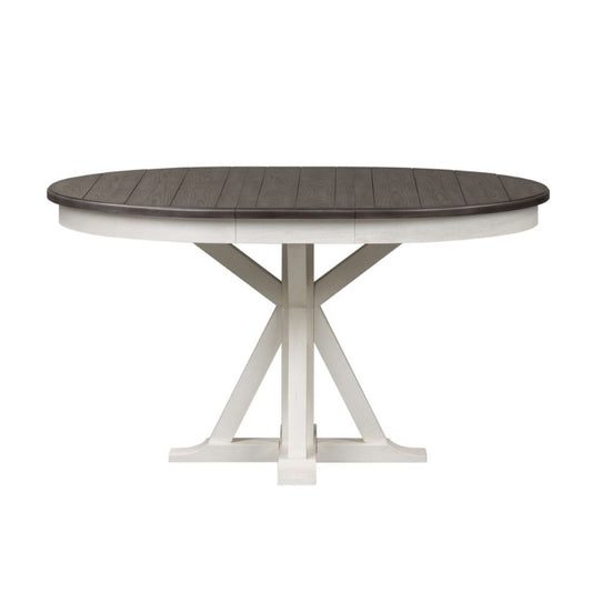 Allyson Park - Pedestal Table - White