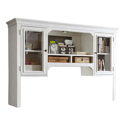 Allyson Park - Jr. Executive Credenza Hutch - White