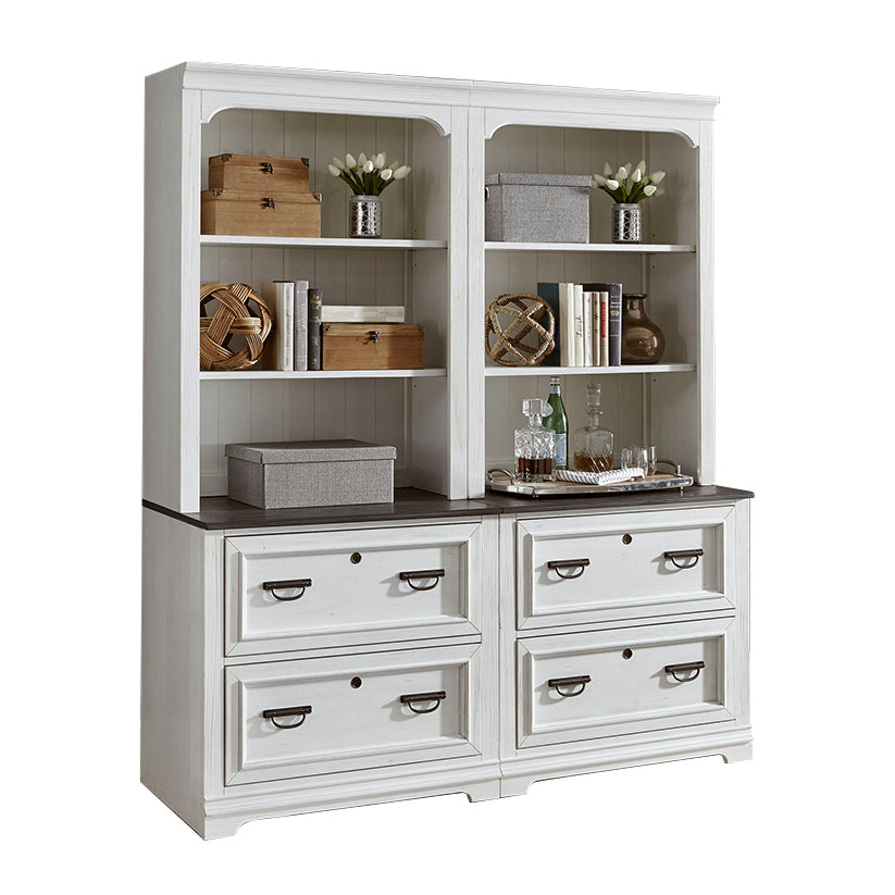 Allyson Park - 2 Piece Home Office Set - White