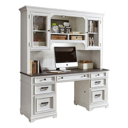 Allyson Park - Credenza & Hutch - White