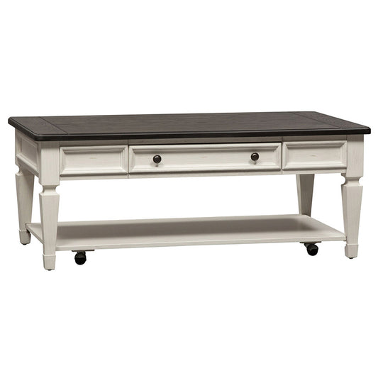 Allyson Park - Rectangular Cocktail Table - White