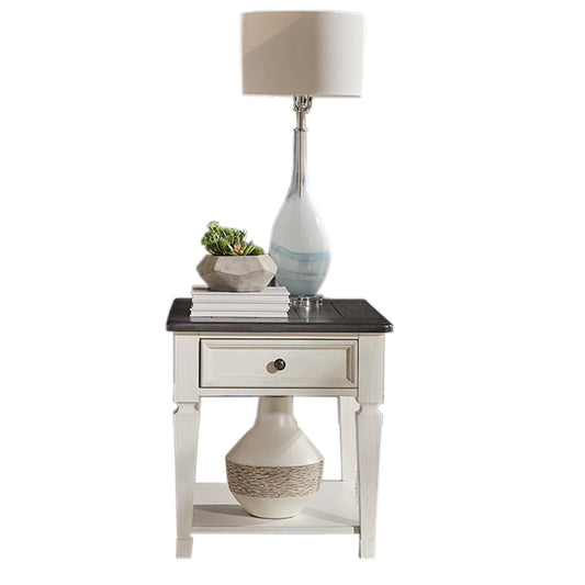 Allyson Park - Drawer End Table - White