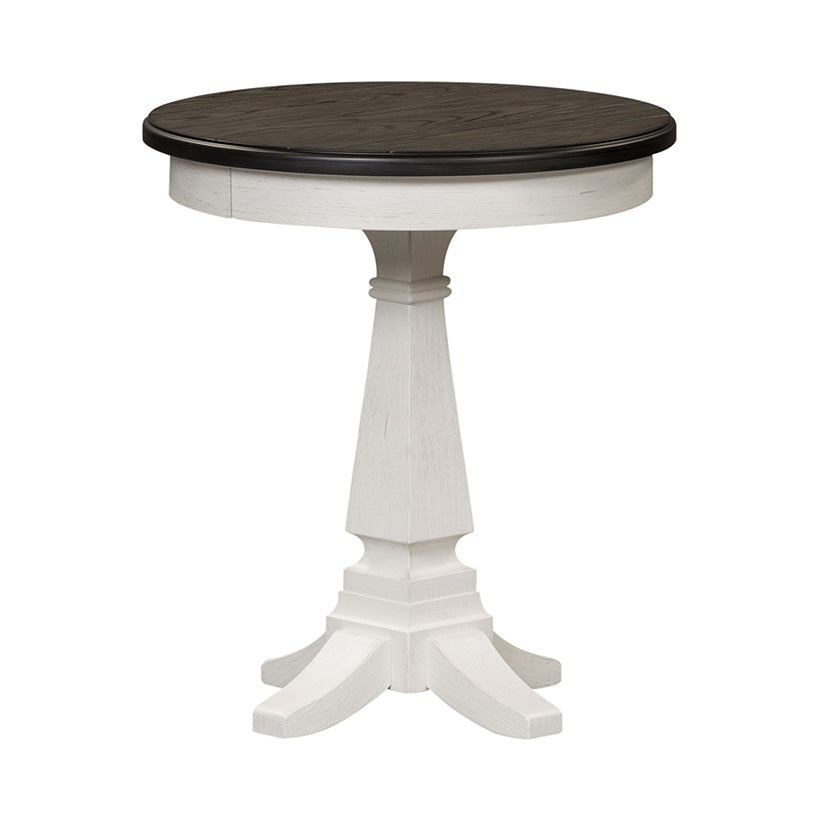 Allyson Park - Chair Side Table - White