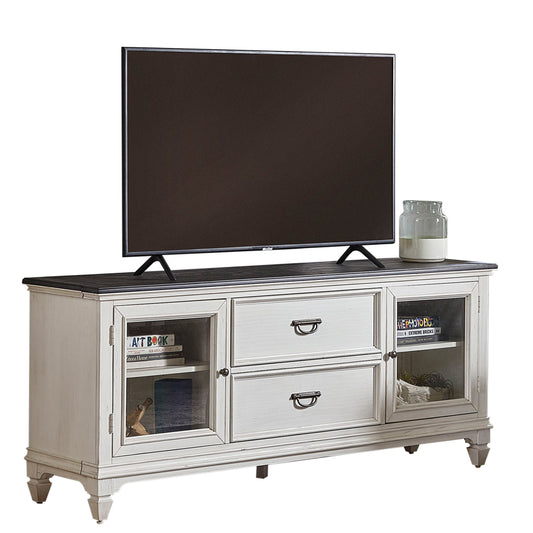 Allyson Park - Entertainment TV Stand - White