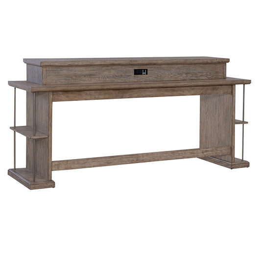 City Scape - Console Bar Table - Burnished Beige