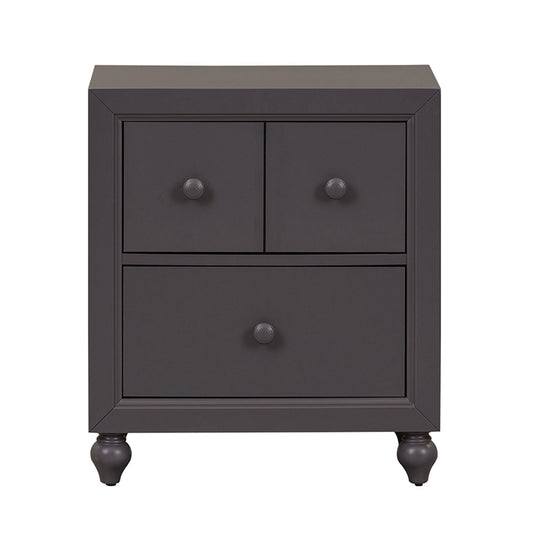 Cottage View - Night Stand - Dark Gray