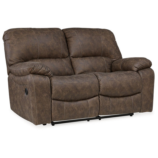 Kilmartin - Chocolate - Reclining Loveseat