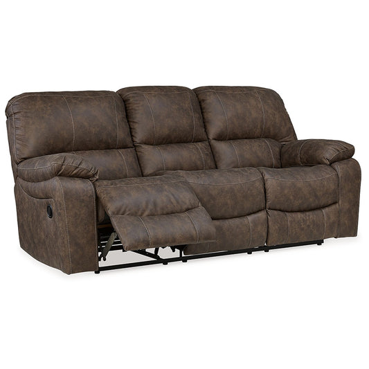 Kilmartin - Chocolate - Reclining Sofa