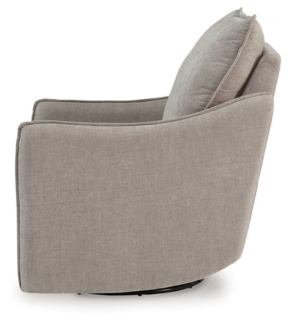 Mcburg - Taupe - Swivel Power Recliner