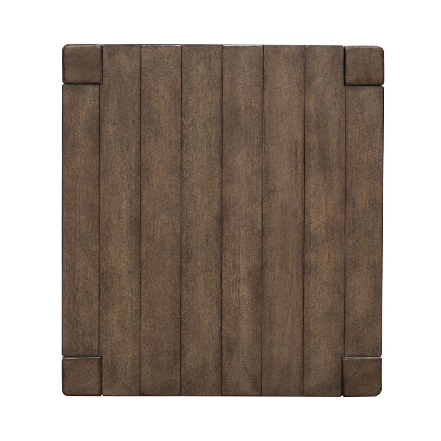 Broadmore - Square Chairside Table - Brown