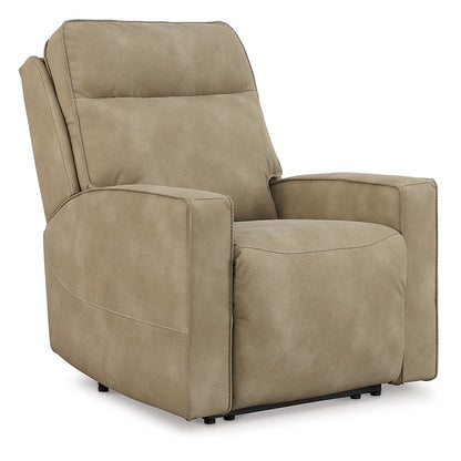 Next-gen Durapella - Sand - Power Recliner / Adj Headrest