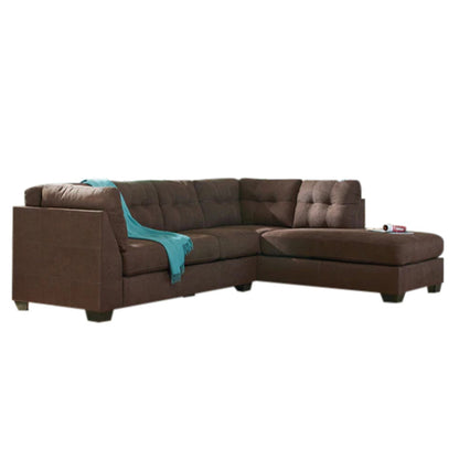 Maier - Walnut - Right Arm Facing Corner Chaise 2 Pc Sectional