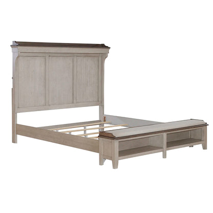 Ivy Hollow - King Mantle Storage Bed