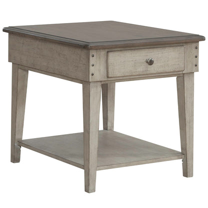 Ivy Hollow - Drawer End Table - White