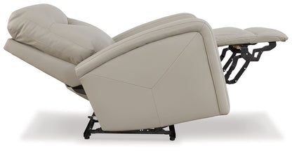 Ryversans - Dove Gray - Pwr Recliner / Adj Headrest