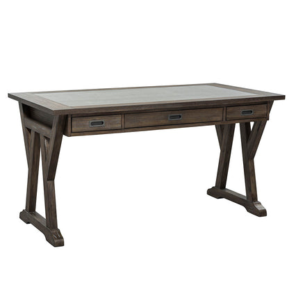 Stone Brook - 5 Piece Desk - Dark Brown