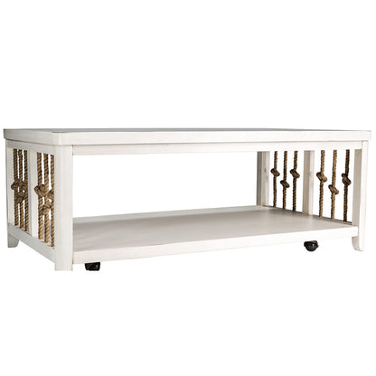 Dockside - Cocktail Table - White