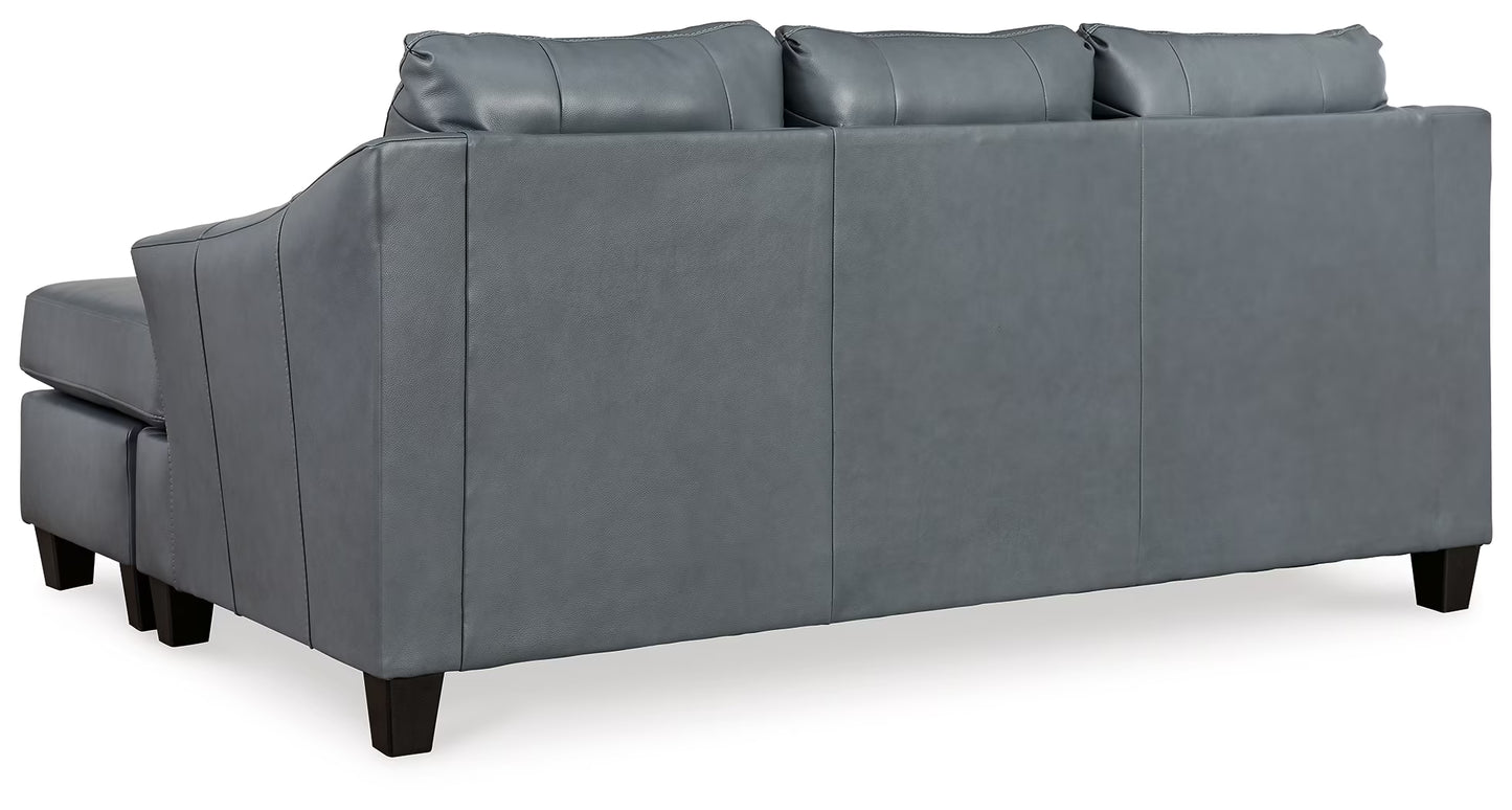 Genoa - Sofa Chaise - Steel
