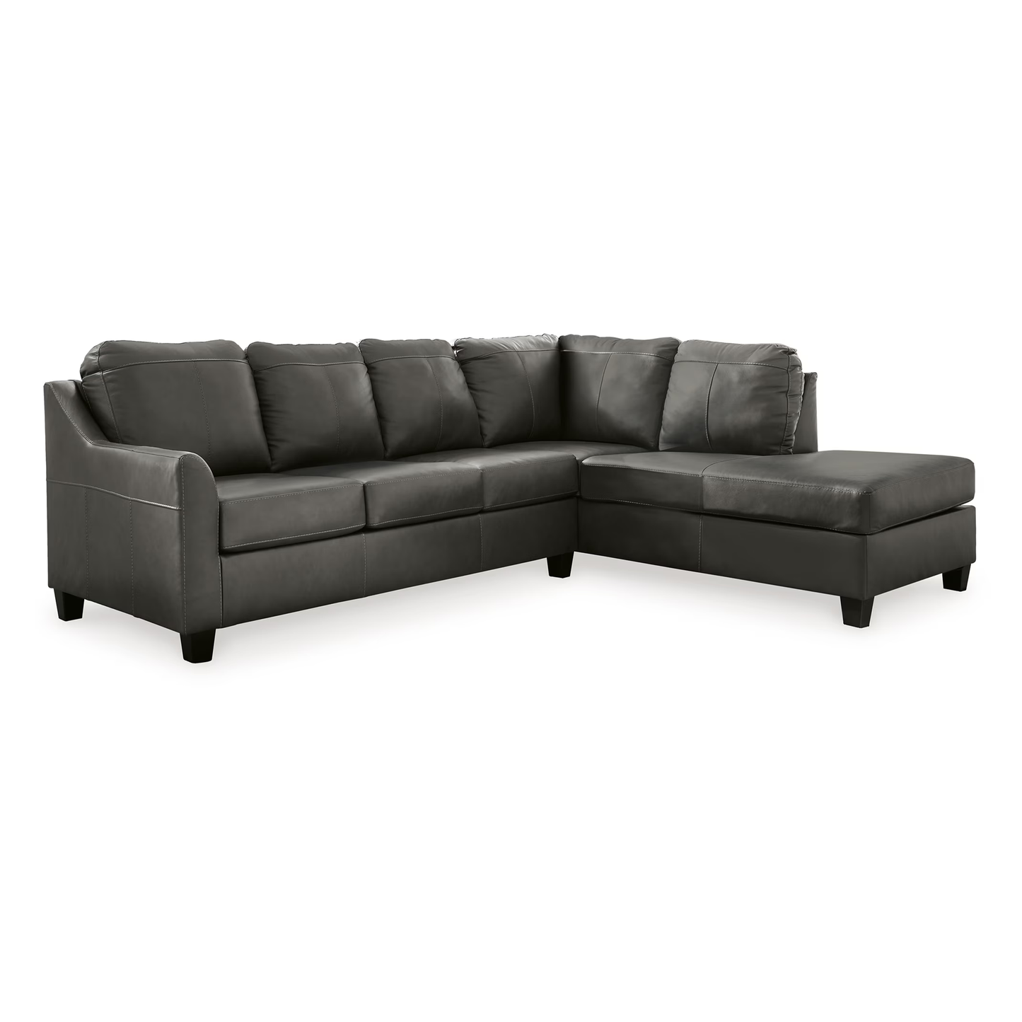 Valderno - 2-Piece Sectional With Raf Corner Chaise - Fog