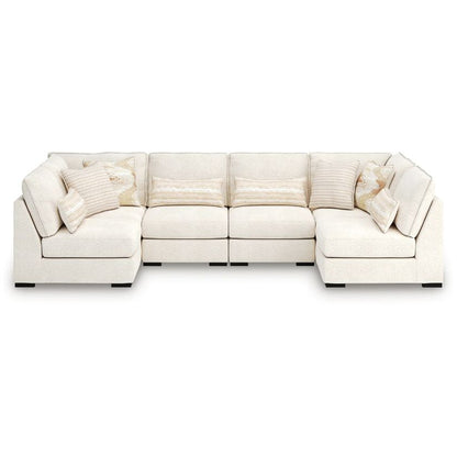 Donelson Creek - Vanilla - 6-Piece Sectional