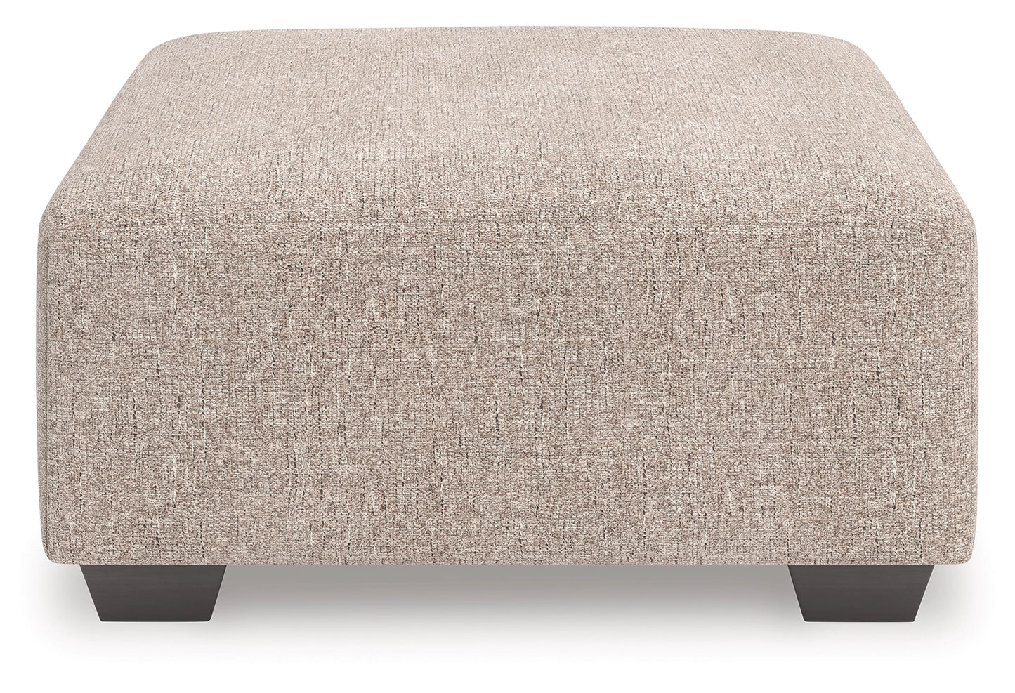 Newellen - Oversized Accent Ottoman - Beige