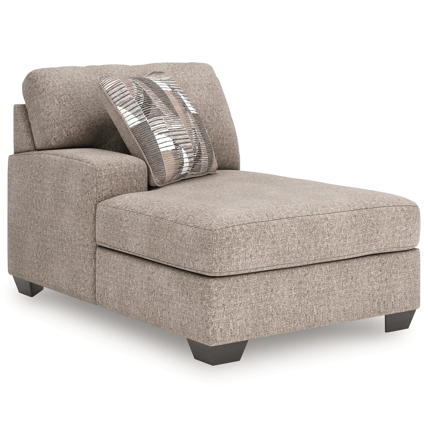 Newellen - 3-Piece Sectional With Double Chaise - Beige
