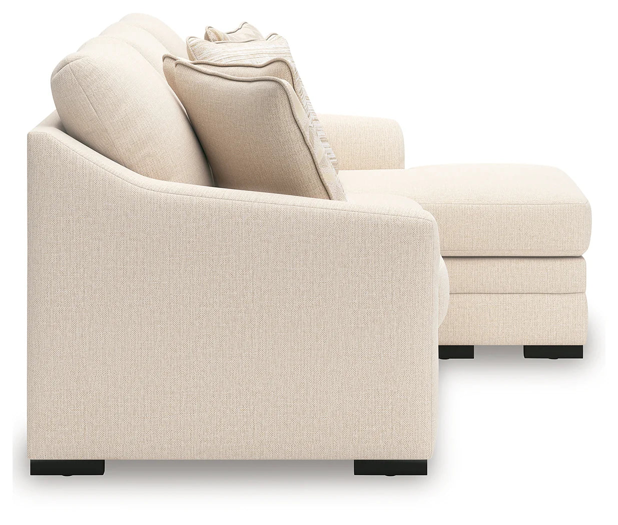 Lango - Jute - 3 Pc. - Sofa Chaise, Chair, Ottoman