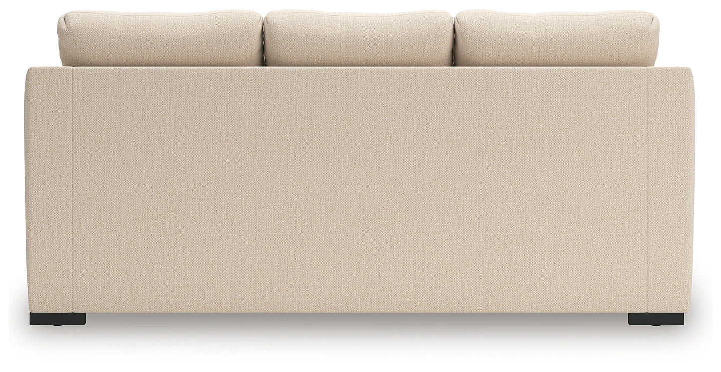 Lango - Jute - 3 Pc. - Sofa Chaise, Chair, Ottoman