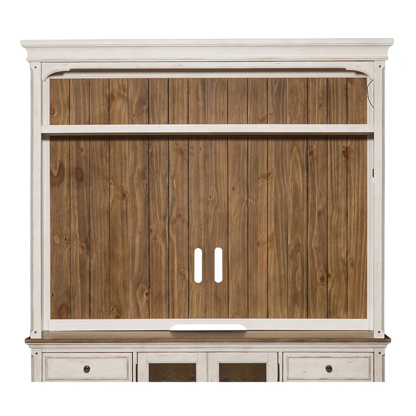 Morgan Creek - Entertainment Hutch - White