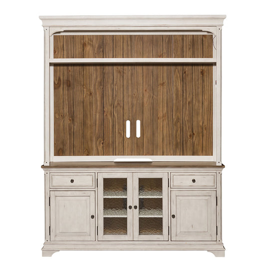 Morgan Creek - Entertainment Center - White