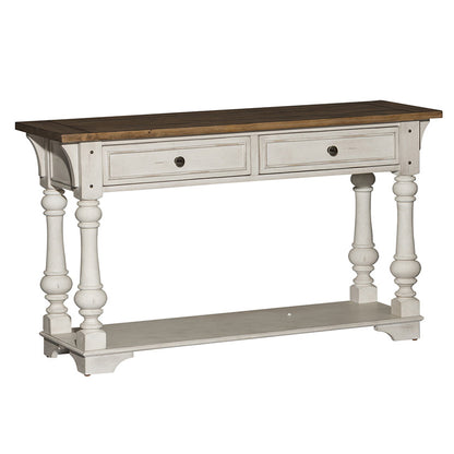 Morgan Creek - Sofa Table - White