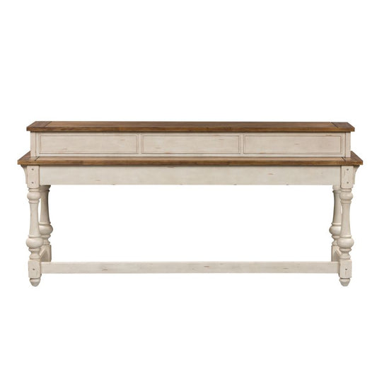 Morgan Creek - Console Bar Table - White