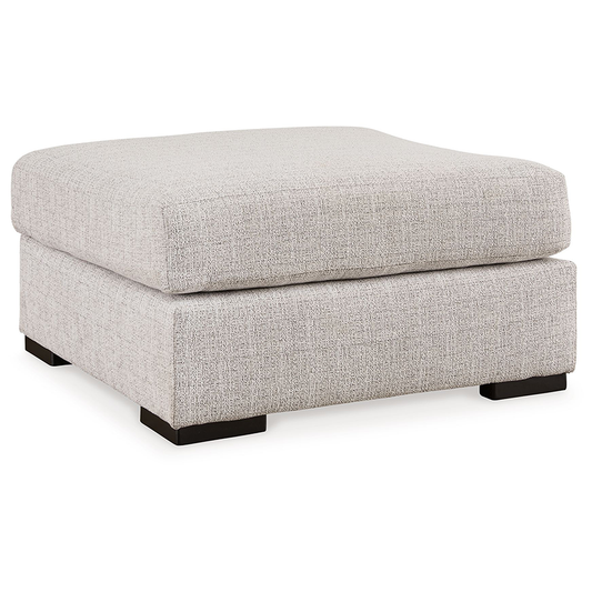 Larce - Stone - Oversized Accent Ottoman