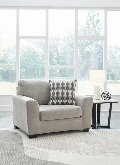 Avenal Park - 4 Pc. - Sofa, Loveseat, Chair And A Half, Ottoman - Flannel