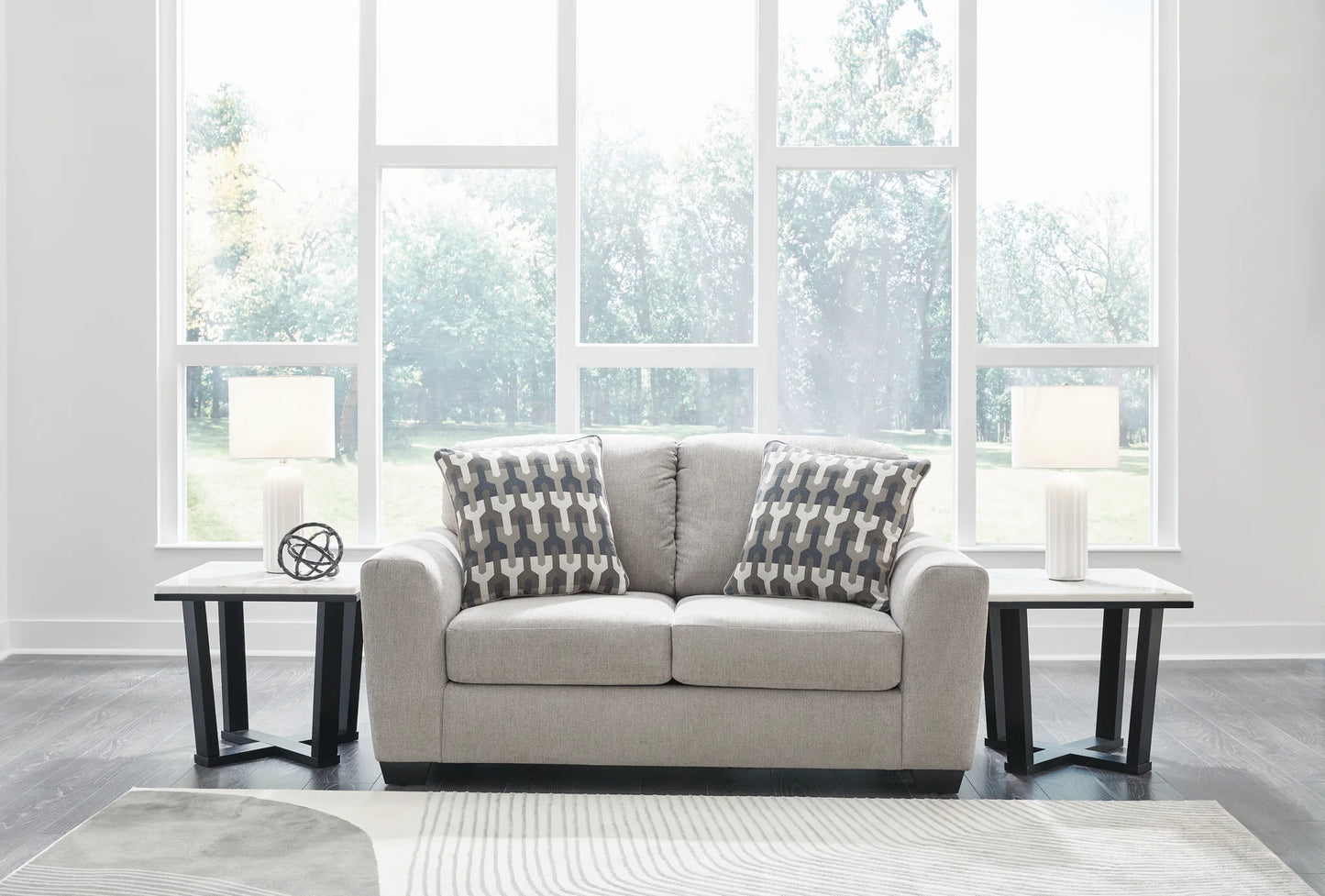 Avenal Park - Loveseat - Flannel