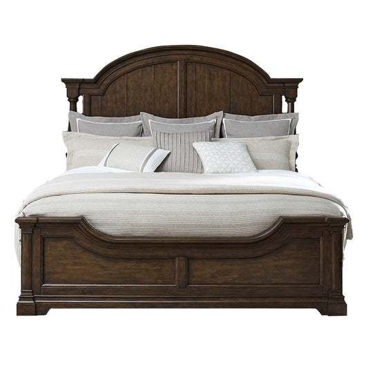 Arden Road - Queen Poster Bed - Satin Cherry