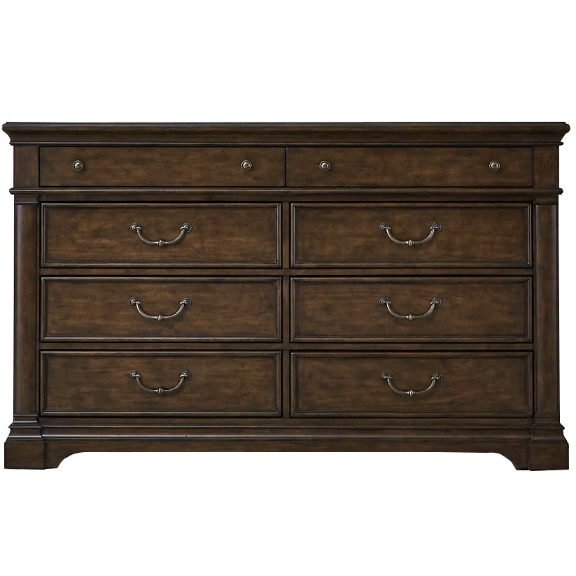 Arden Road - 8 Drawer Dresser - Satin Cherry