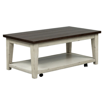 Arden Road - Rectangular Cocktail Table - Satin Cherry