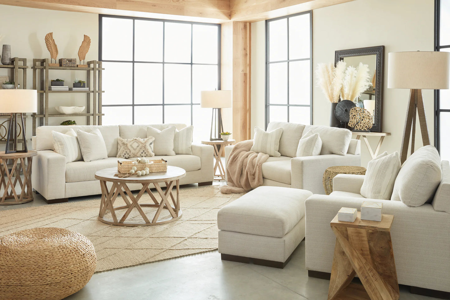 Maggie - 2 Pc. - Sofa, Loveseat - Birch