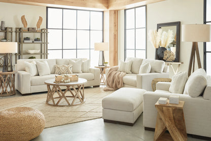 Maggie - 4 Pc. - Sofa, Loveseat, Chair and a Half, Ottoman - Birch